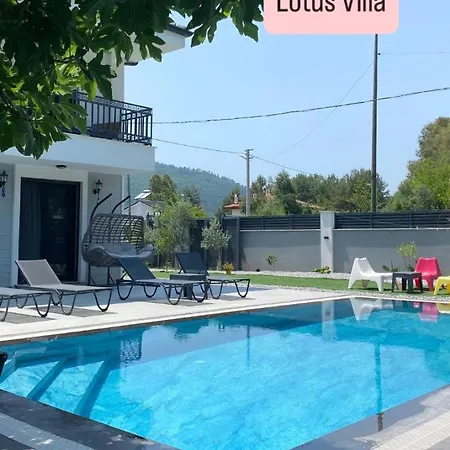 Villa Lotus In Camli Village, Jacuzzi And Pool *